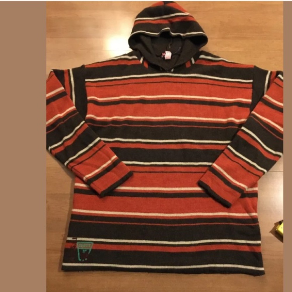 Men’s Diesel hoodie sweatshirt striped